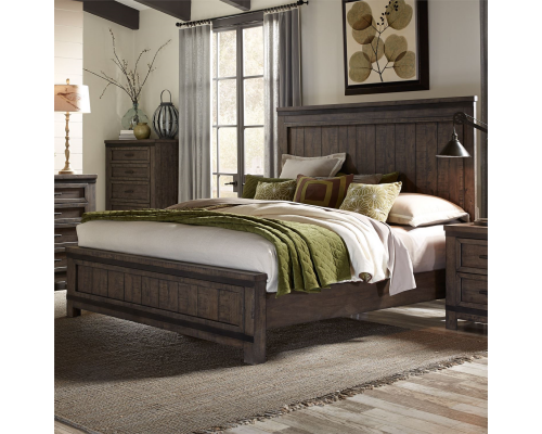 THORNWOOD HILLS PANEL BED 